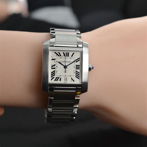 cartier tank francaise watches|cartier tank francaise automatic watch.